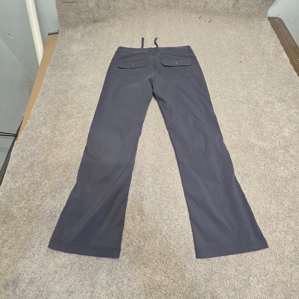 prAna Hiking Pants Size 12 Short Inseam Gray Stretch Outdoor Convertible Style